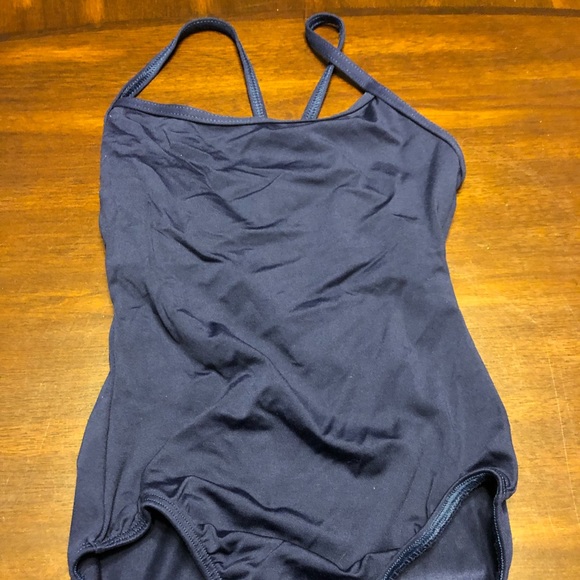Navy Blue leotards Sz Small - Picture 3 of 8